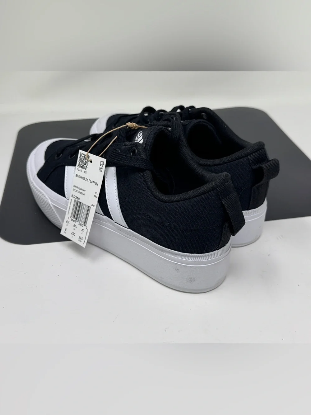 adidas never used